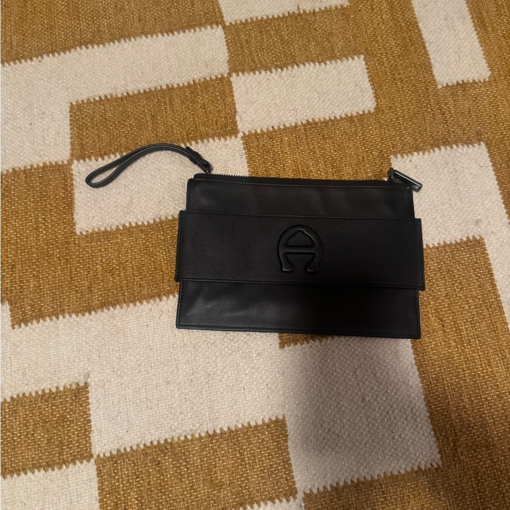Aigner Black Clutch